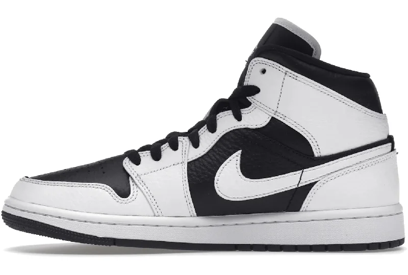 Air Jordan 1 Mid Split Black White