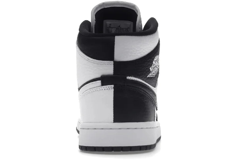 Air Jordan 1 Mid Split Black White