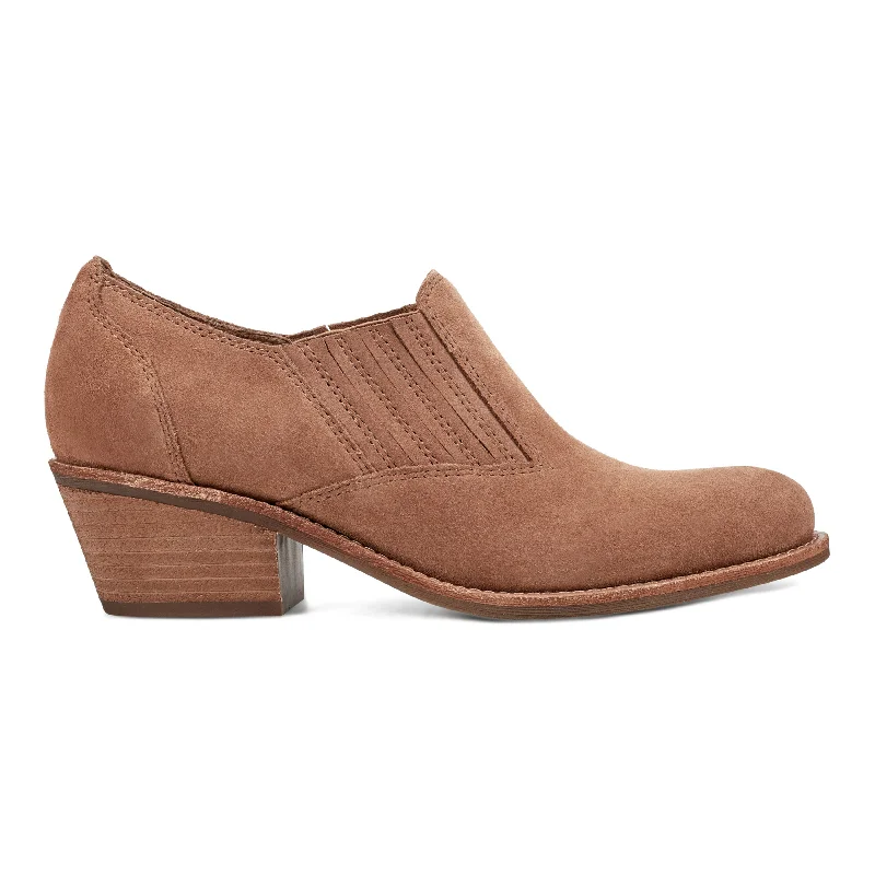 Jalin Block Heel Slip-on Casual Booties