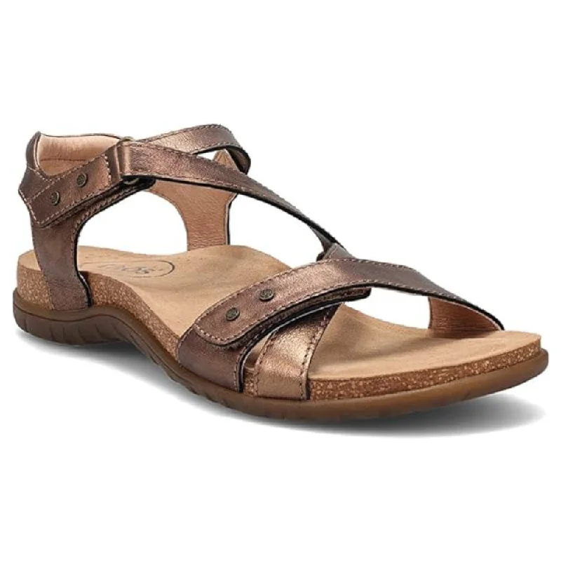 Taos Grand Z Bronze Leather Sandal (Women's)