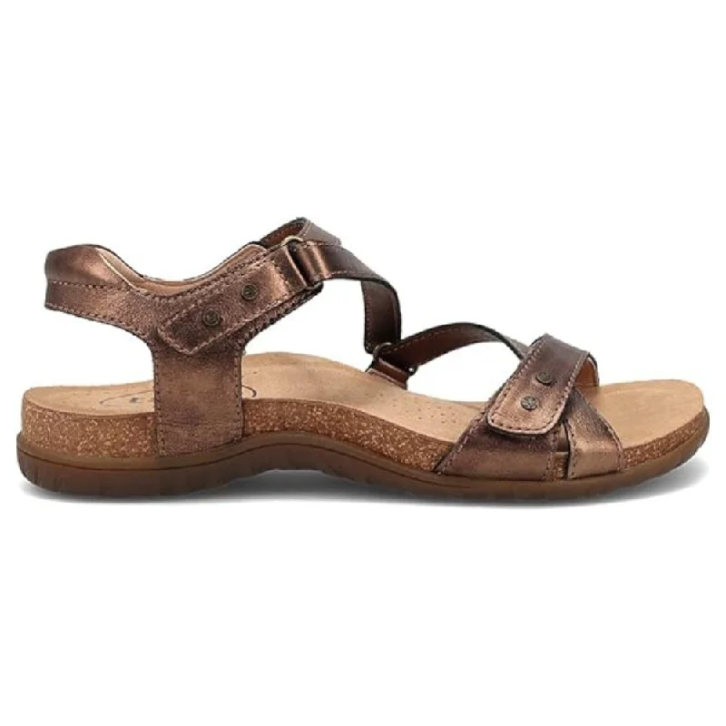 Taos Grand Z Bronze Leather Sandal (Women's)