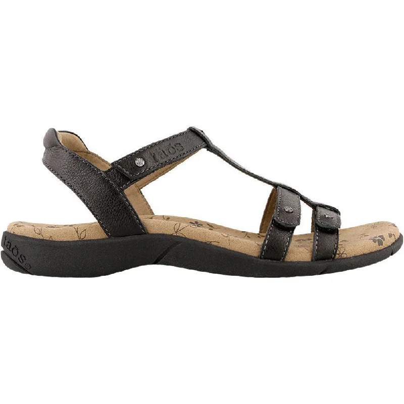 Taos Trophy 2 Sandal Black Leather (Women's)