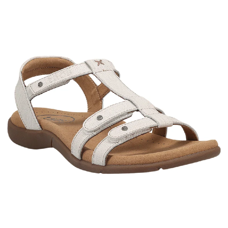 Taos Trophy 2 White Leather Sandal (Women's)