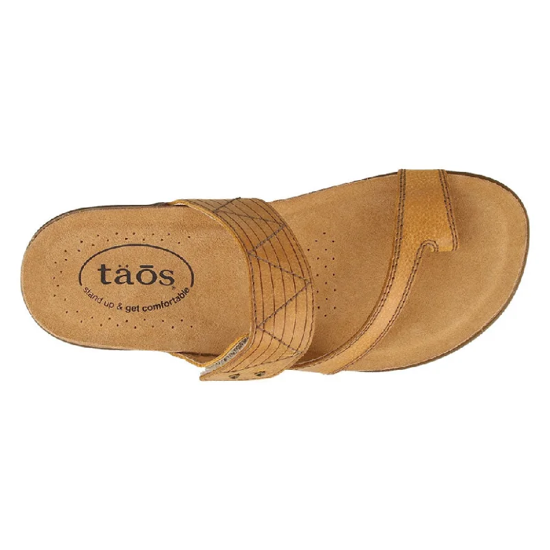 Taos Zone Wheat Leather Sandal (Women's)