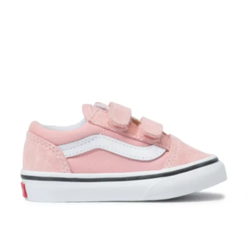 Vans Old Skool V Powder Pink / True White