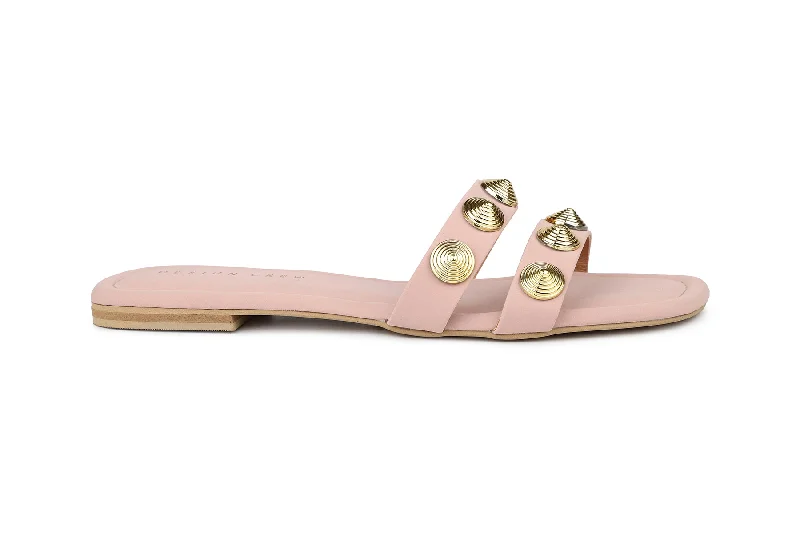 Women Pink Slides Sandals