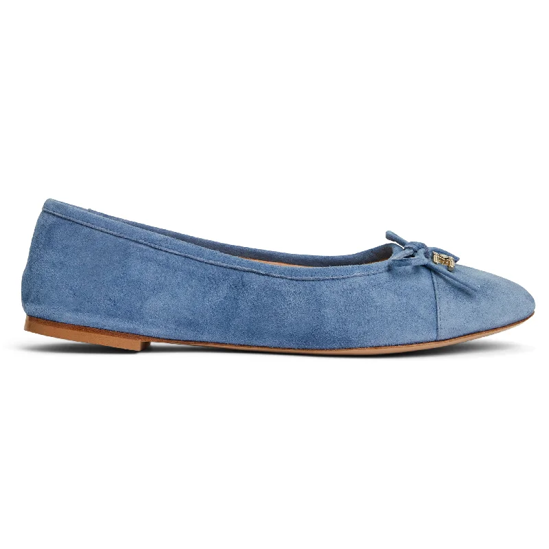 DONATELLA Ballet Flat  LIGHT BLUE SUEDE