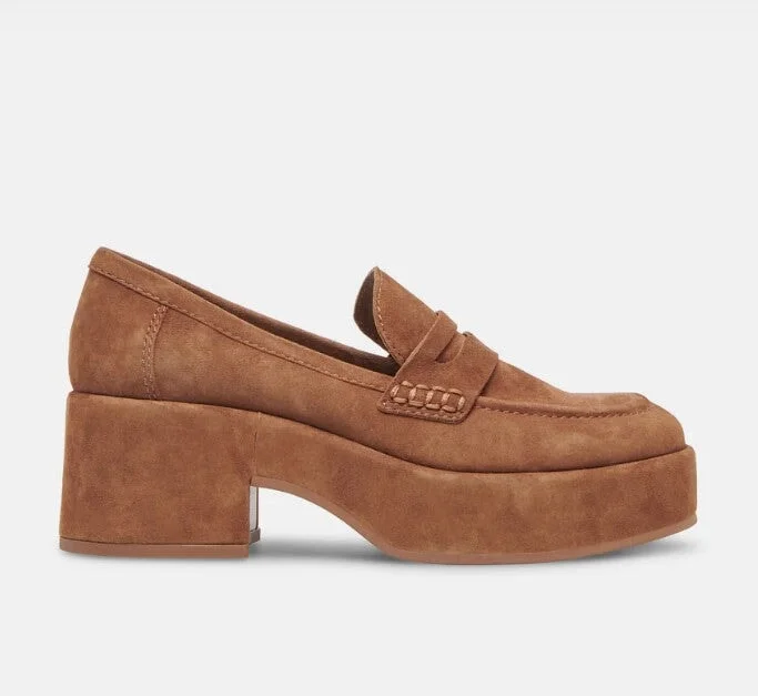 Yanni Suede Chestnut