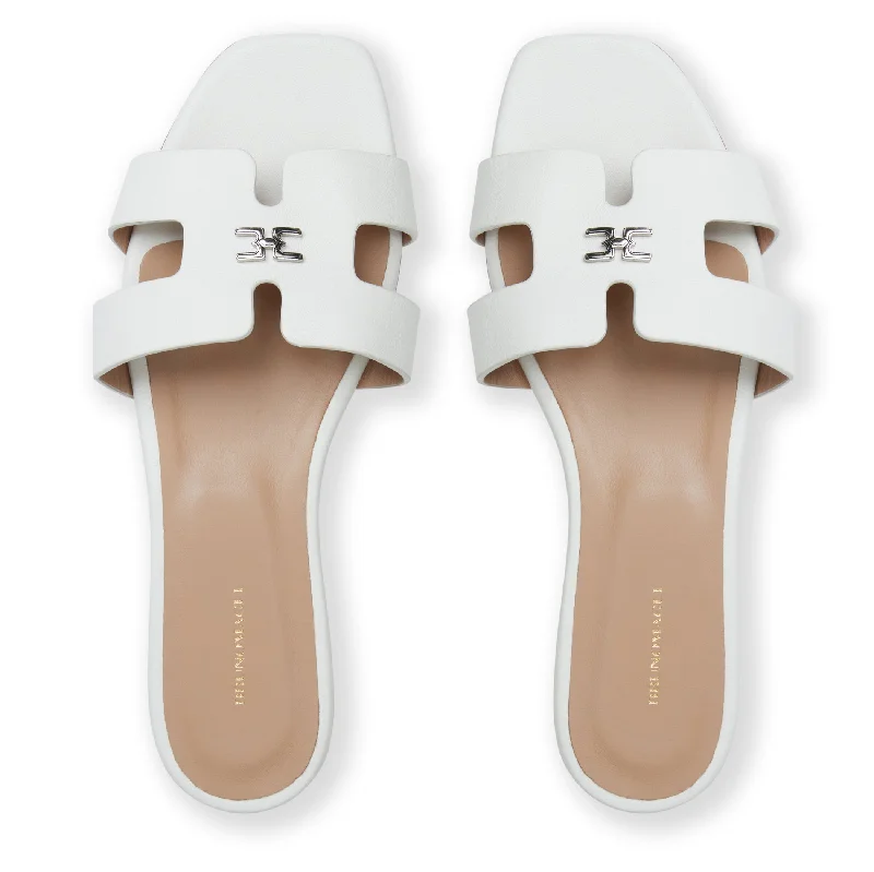 FINA Single Band Sandal WHITE