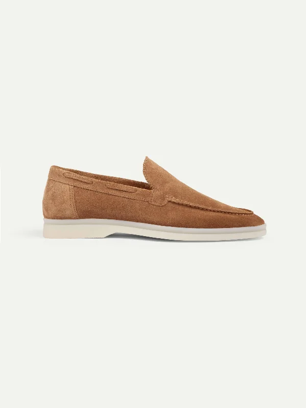 Lady Dark Beige Yacht Loafers