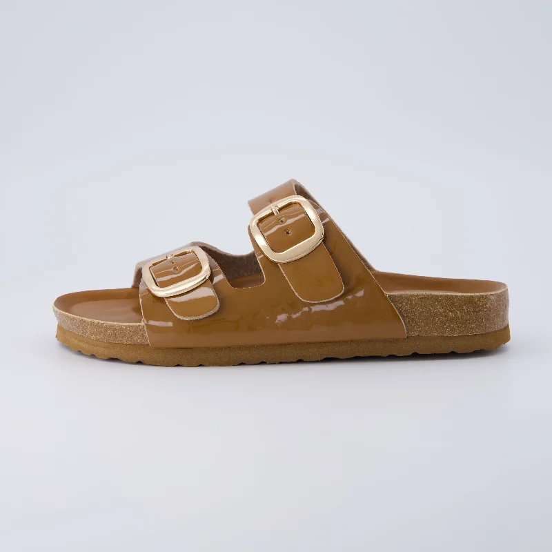 Tan Patent / Medium / 6