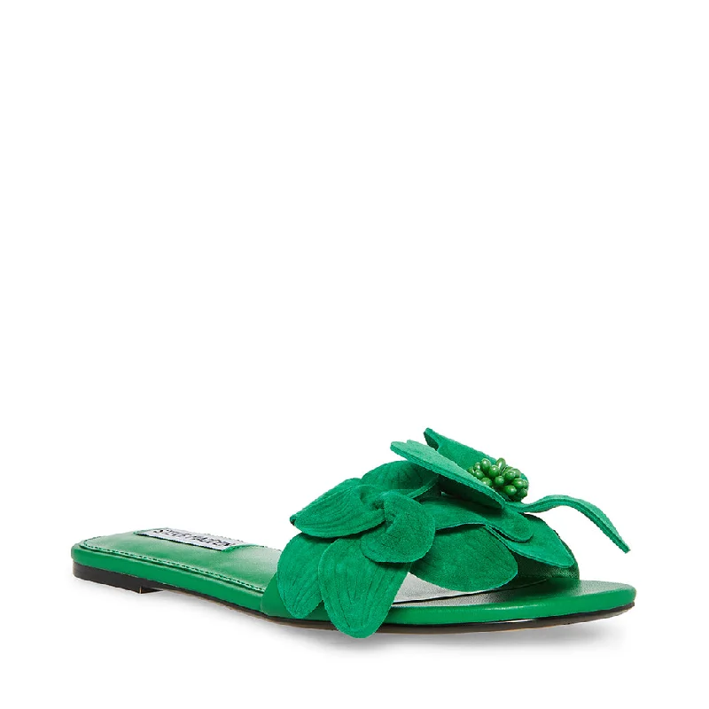 Melena Sandal GREEN SUEDE