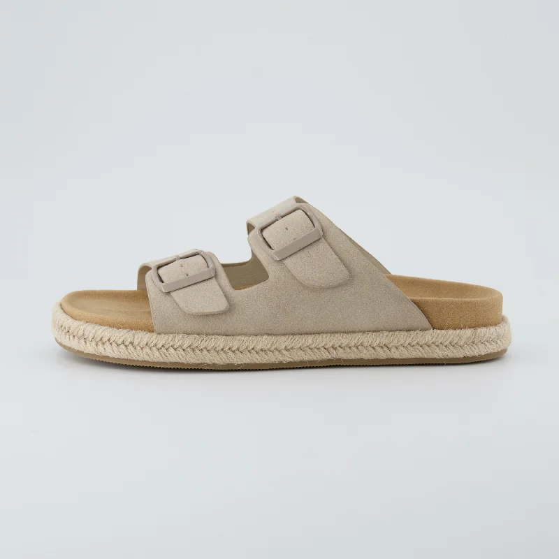 Noodle Espadrille Footbed Sandal