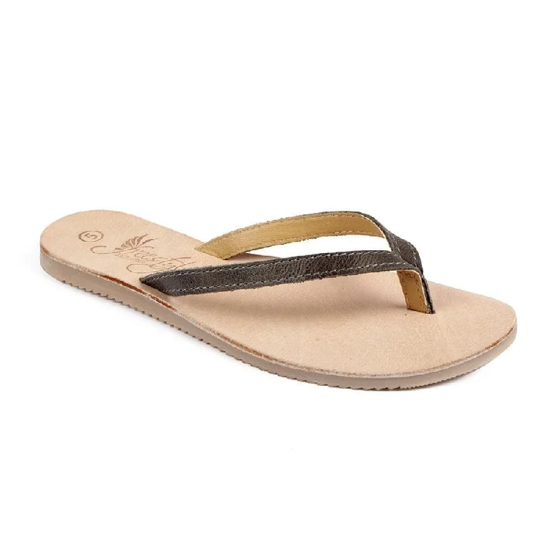 Plakkie Ladies Leather Sandal