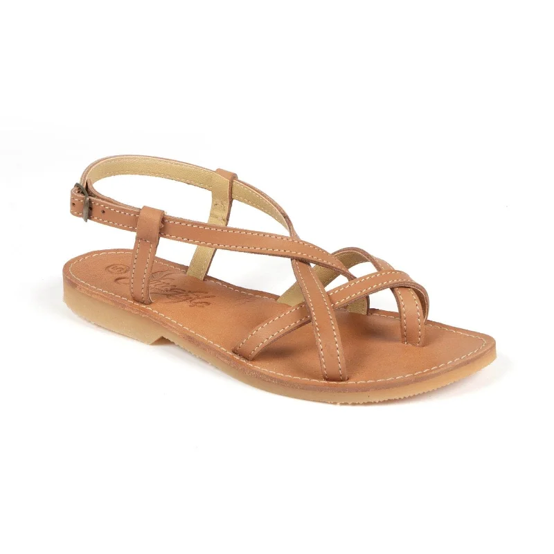 R3 Strap Handcrafted Premium Leather Ladies Sandal