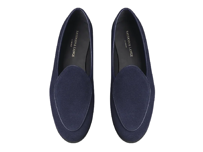 Stride Loafers in Orage Suede Dark Sole