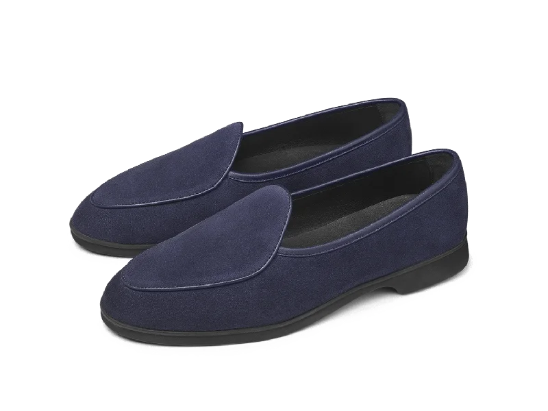 Stride Loafers in Orage Suede Dark Sole