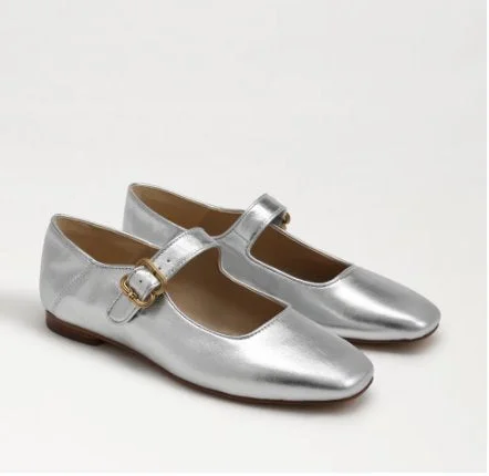 Michaela Mary Jane Soft Silver