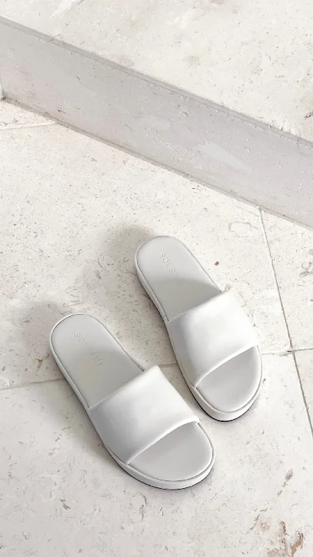 Sol Sana Kikah Flatform - White