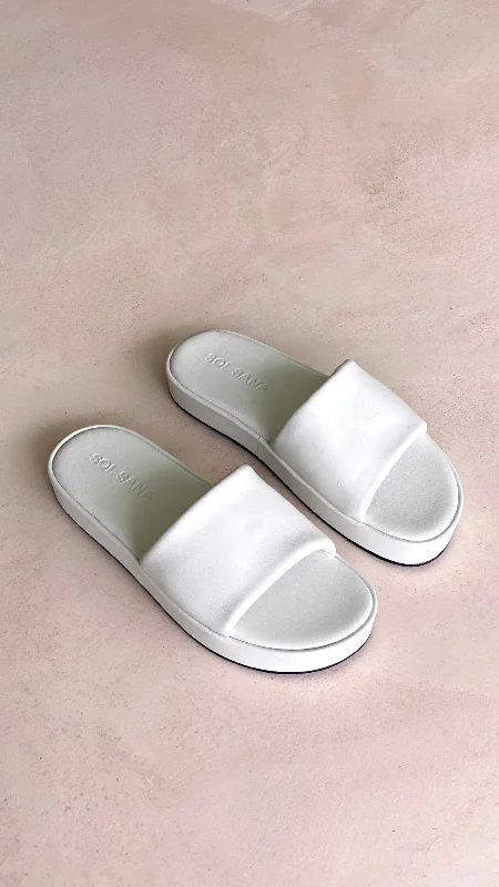 Sol Sana Kikah Flatform - White