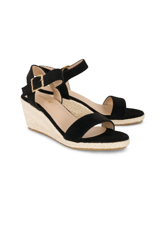 Chaussure Espadrille Sandal | Black | FEME TT