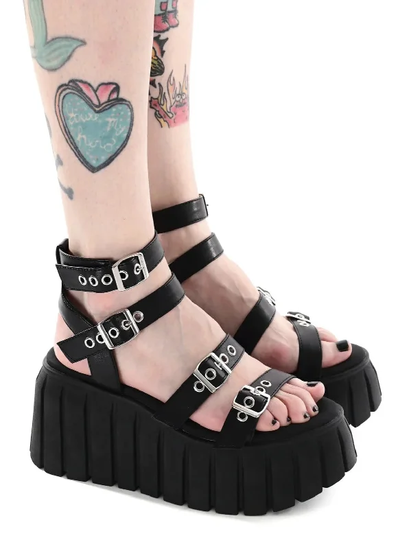 Roxy Platform Sandals FOXBLOOD