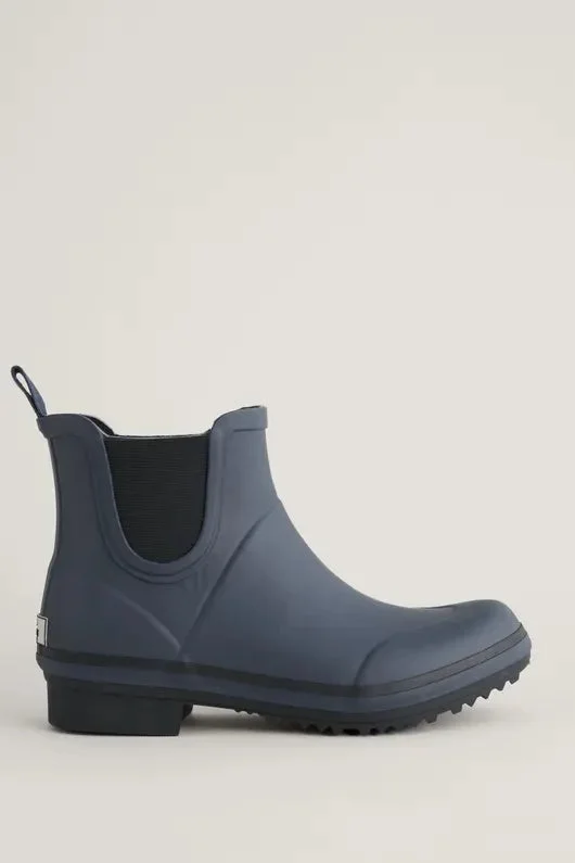 Seasalt Sand Bay Wellies - Squid Ink