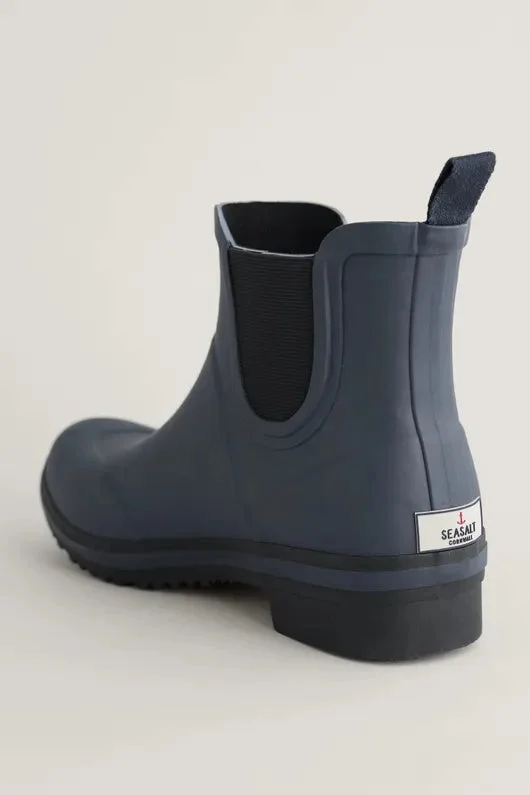 Seasalt Sand Bay Wellies - Squid Ink