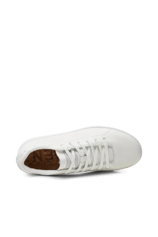 Woden Jane Leather III - Blanc De Blanc Sneakers