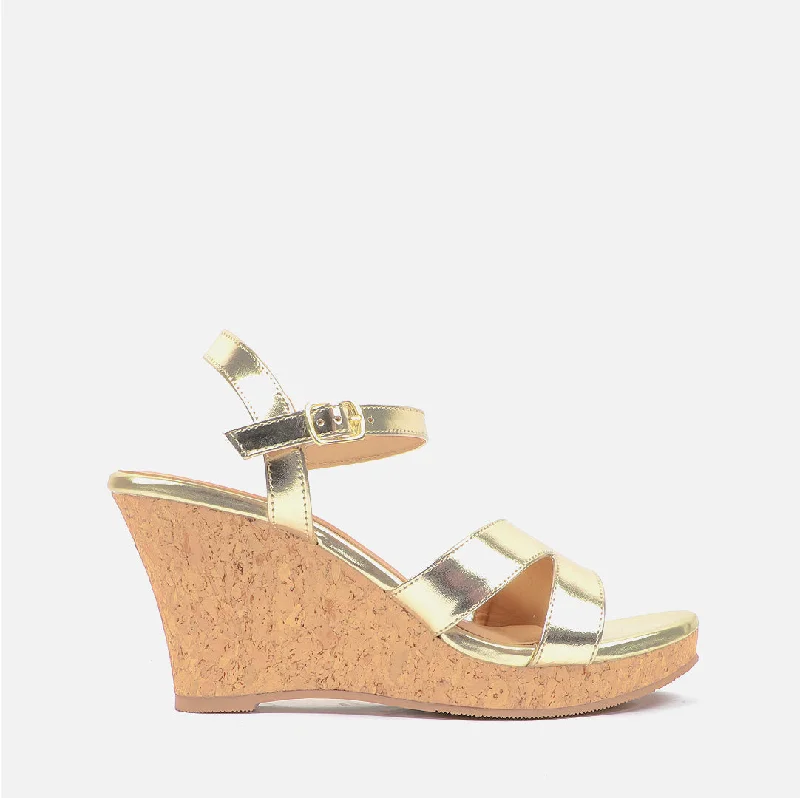 Women Mid Heel Wedge