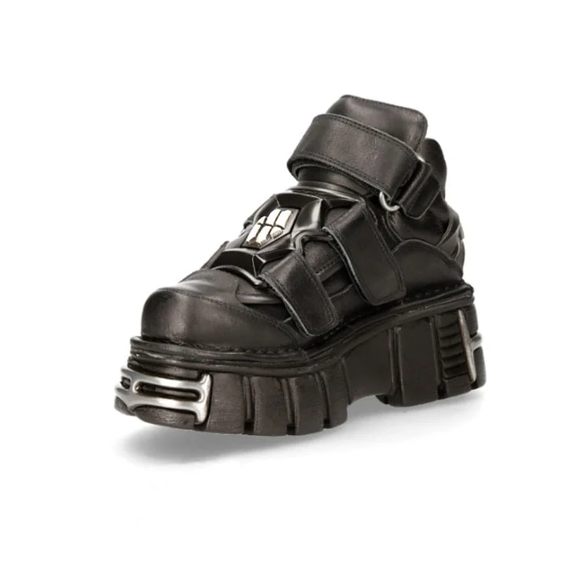 Women's Punk Velcro Platform Shoes