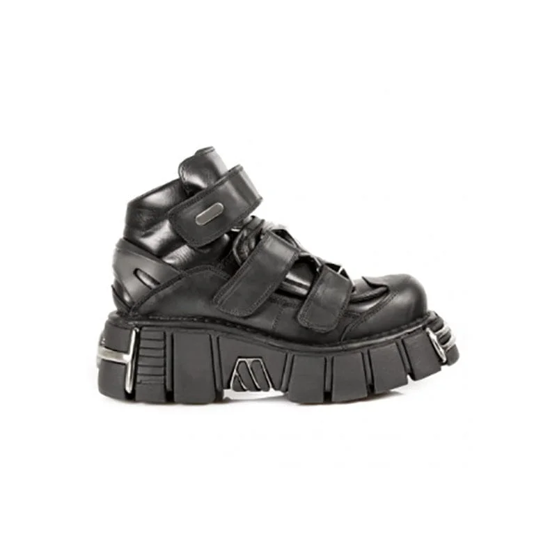 Women's Punk Velcro Platform Shoes